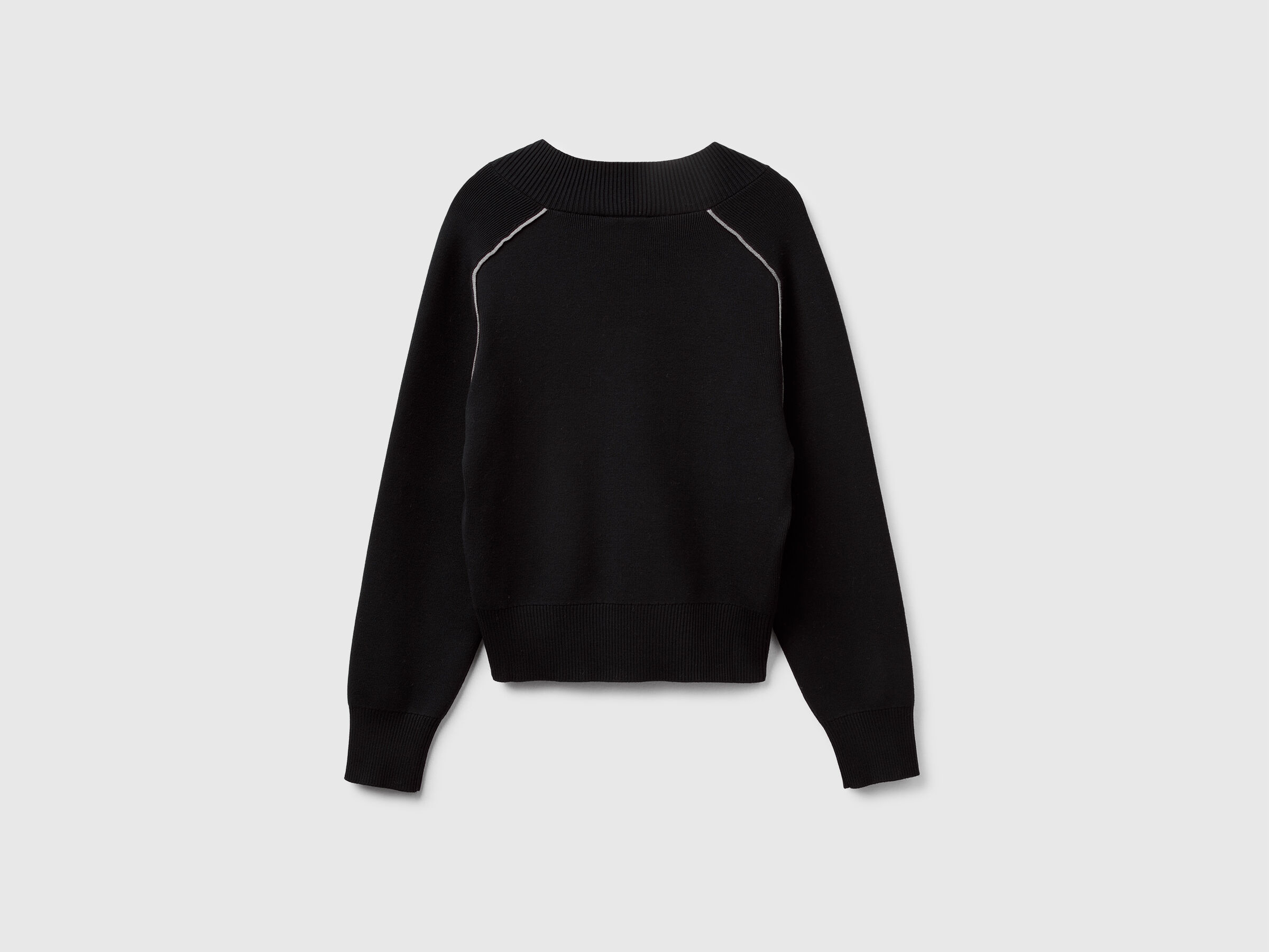 V NECK SWEATER L/S Mulher image number 6